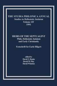 The Studia Philonica Annual, III, 1991