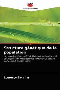 Structure genetique de la population