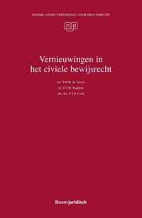 Nederlandse Vereniging voor Procesrecht 39 -   Vernieuwingen in het civiele bewijsrecht