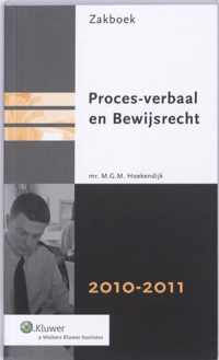 Proces-verbaal en Bewijsrecht / 2010-2011