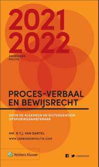 Zakboek Proces-verbaal en Bewijsrecht 2021-2022
