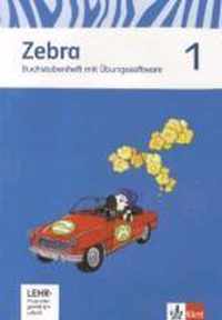 Zebra. Neubearbeitung. Buchstabenheft mit CD-ROM 1. Schuljahr