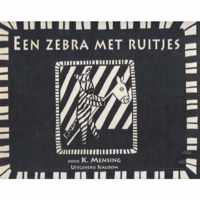 Een zebra met ruitjes