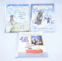 Set van 3 leerzame geschiedenis kinderboeken (hardcover)