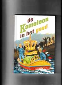 De kameleon in het goud