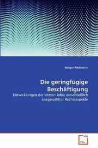 Die geringfugige Beschaftigung