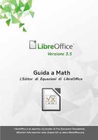 Guida a Libreoffice Math 3.5