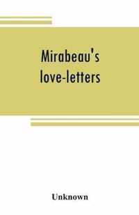 Mirabeau's love-letters