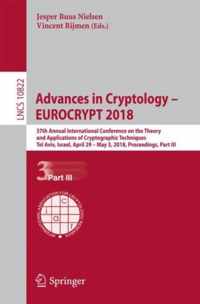 Advances in Cryptology - EUROCRYPT 2018