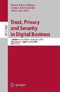 Trust Privacy and Security in Digital Business