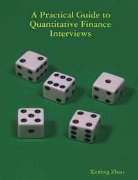 A Practical Guide To Quantitative Finance Interviews