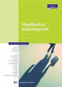 Hoofdzaken belastingrecht