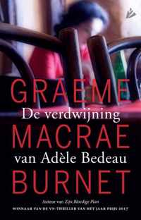 De verdwijning van Adèle Bedeau - Graeme Macrae Burnet - Paperback (9789048849901)