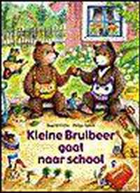 Kleine brulbeer gaat naar school