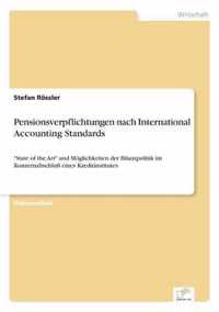 Pensionsverpflichtungen nach International Accounting Standards