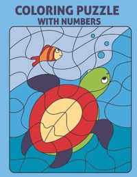 Coloring Puzzle With Numbers