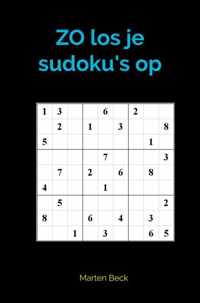 ZO los je sudoku&apos;s op - Marten Beck - Paperback (9789464052954)