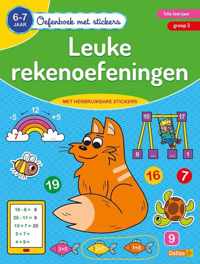 Oefenboek met stickers 0 -   Leuke rekenoefeningen