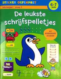 Sticker oefenpret- De leukste schrijfspelletjes