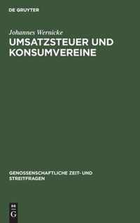 Umsatzsteuer Und Konsumvereine