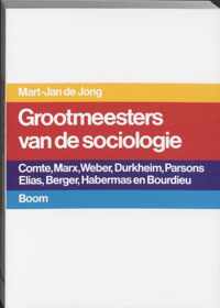 Grootmeesters Van De Sociologie 1Dr