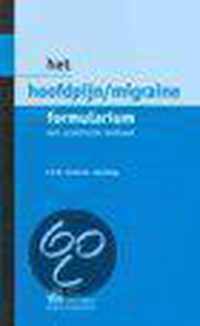 Het hoofdpijn/migraine-formularium