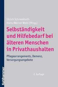 Selbstandigkeit Und Hilfebedarf Bei Alteren Menschen in Privathaushalten