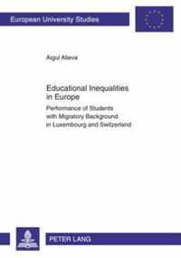 Educational Inequalities in Europe