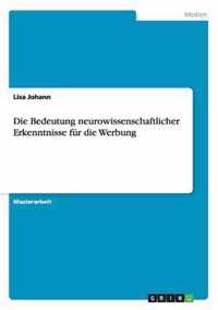 Die Bedeutung Neurowissenschaftlicher Erkenntnisse F r Die Werbung