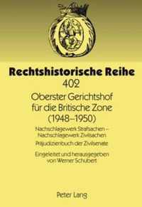 Oberster Gerichtshof für die Britische Zone (1948-1950)