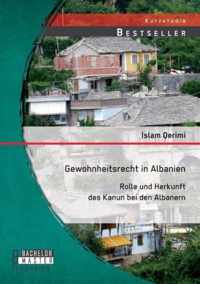 Gewohnheitsrecht in Albanien