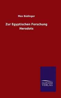 Zur Egyptischen Forschung Herodots