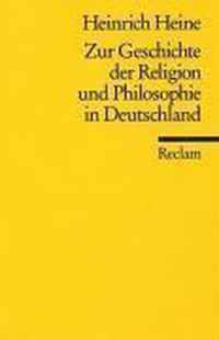 Zur Geschichte Der Religion Und Philosophie in Deutschland