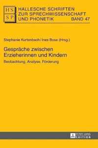 Gespraeche Zwischen Erzieherinnen Und Kindern